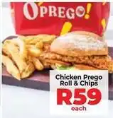 Food Lover's Market Chicken prego roll & chips offer