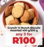 Food Lover's Market Crunch 'n munch biscuits assorted offer