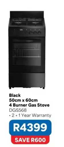 OK Furniture 4 Burner Gas Stove DGS568 offer