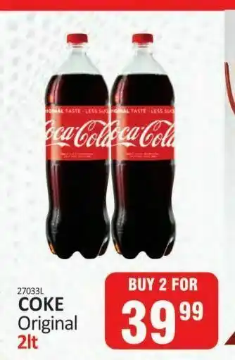 KitKat Cash and Carry Coke original 2lt offer