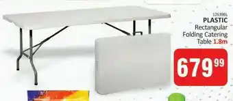 KitKat Cash and Carry Plastic rectangular folding caatering table offer