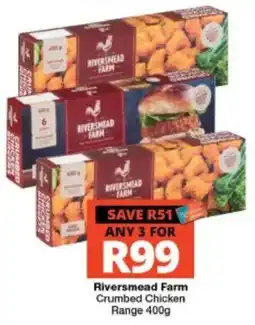 Checkers Riversmead Farm Crumbed Chicken offer