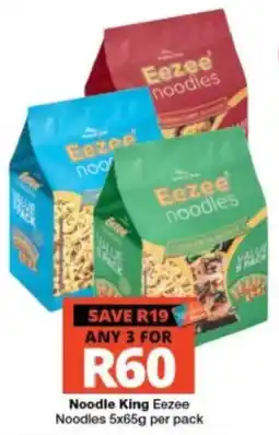 Checkers Noodle King Eezee Noodles offer