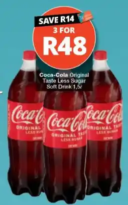 Checkers Coca-Cola Original Taste Less Sugar offer