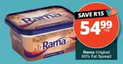Checkers Rama Original 60% Fat Spread offer
