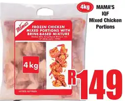 Boxer Superstores Mama's IQF Mixed Chicken Portions offer