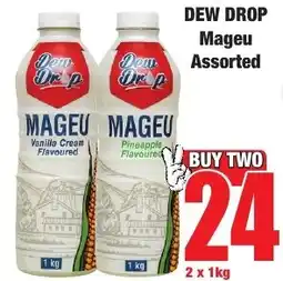 Boxer Superstores DEW DROP Mageu Assorted offer