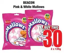 Boxer Superstores BEACON Pink & White Mallows offer