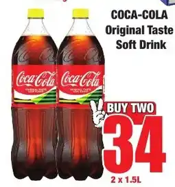 Boxer Superstores Coca-Cola Original Taste Soft Drink offer