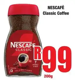 Boxer Superstores NESCAFÉ Classic Coffee offer