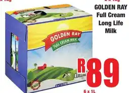 Boxer Superstores GOLDEN RAY Full Cream Long Life Milk offer