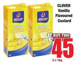 Boxer Superstores Clover Custard Vanilla Flavoured offer