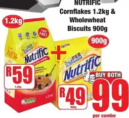 Boxer Superstores Nutrifric Cornflakes & Wholewheat Biscuits offer