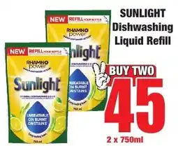 Boxer Superstores Sunlight Dishwashing Liquid Refill offer