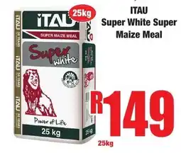 Boxer Superstores ITAU Super White Super Maize Meal offer