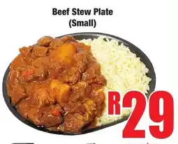 Boxer Superstores Beef Stew Plate (Small) offer