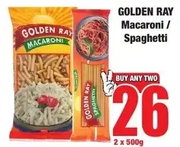 Boxer Superstores Golden Ray Macaroni / Spaghetti offer