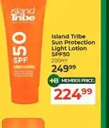 Dis-Chem Island Tribe Sun Protection Light Lotion SPF50 200ml offer