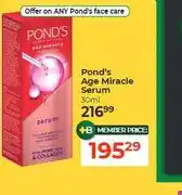 Dis-Chem Pond's Age Miracle Serum 30ml offer