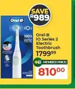 Dis-Chem Oral-B iO Series 2 Electric Toothbrush offer