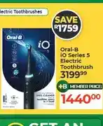 Dis-Chem Oral-B iO Series 5 Electric Toothbrush offer