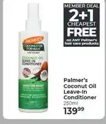 Dis-Chem Palmer's Coconut Oil Leave-In Conditioner 250ml offer