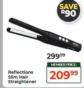 Dis-Chem Reflections Slim Hair Straightener offer