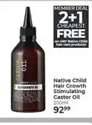 Dis-Chem Native Child Hair Growth Stimulating Castor Oil 200ml offer