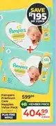Dis-Chem Pampers Premium Care Nappies Value Pack 2 x Sizes 1 - 2 offer