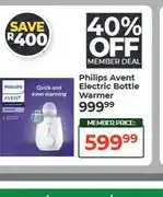 Dis-Chem Philips Avent Electric Bottle Warmer offer