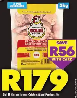 Shoprite Goldi Chicken Frozen Chicken Mixed Portions offer