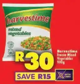 Shoprite Harvestime mixed vegetables offer