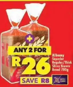 Shoprite Albany Superior Regular/Thick Slices Bread offer