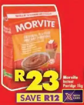Shoprite Morvite Instant Porridge offer