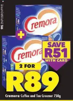 Shoprite Cremora Coffee and Tea Creamer offer
