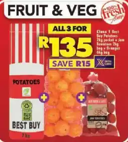 Shoprite Potatoes offer