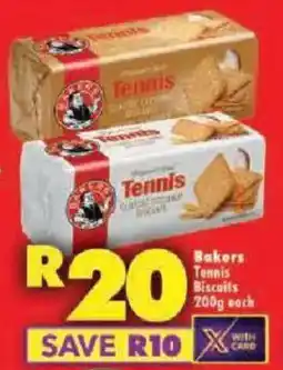 Shoprite Bakers Tennis Biscuits offer