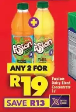 Shoprite Fusion Dairy Blend Concentrate offer