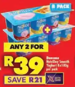 Shoprite Danone NutriDay Smooth Yoghurt offer