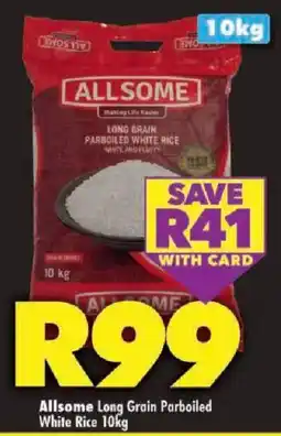 Shoprite Allsome Long Grain Parboiled White Rice offer