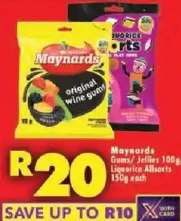 Shoprite Maynards original wine gums offer