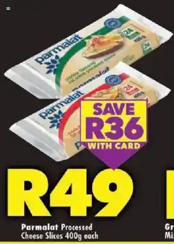 Shoprite Parmalat Processed Cheese Slices offer