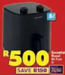 Shoprite Essential Nuvo Air Fryer offer