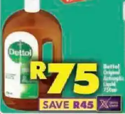 Shoprite Dettol Original Antiseptic Liquid offer