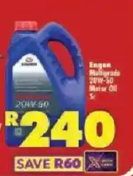 Shoprite Engen Multigrade 20W-50 Motor Oil offer