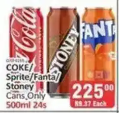 KitKat Cash and Carry Coke/Sprite/Fanta/Stoney Cans offer