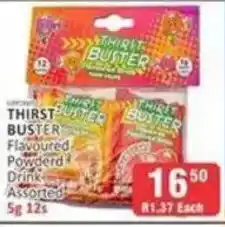KitKat Cash and Carry Thirst Buster Flavoured Powder Drink Assorted offer