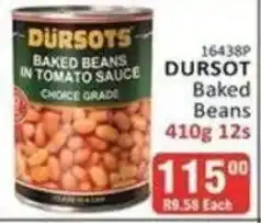 KitKat Cash and Carry DURSOTS Baked Beans in Tomato Sauce offer