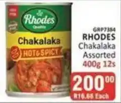 KitKat Cash and Carry Rhodes Chakalaka Hot & Spicy Assorted offer
