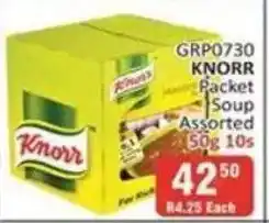 KitKat Cash and Carry Knorr Packet Soup Assorted offer